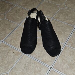 Liz Claiborne Black Women's Mules